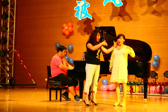 中国音乐学院青年教师艺术团到诸侯快讯开展教学交流活动